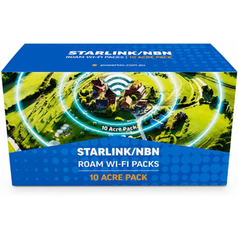 Starbeam Expansion Roam 10 Acre WiFi Pack for Starlink or NBN