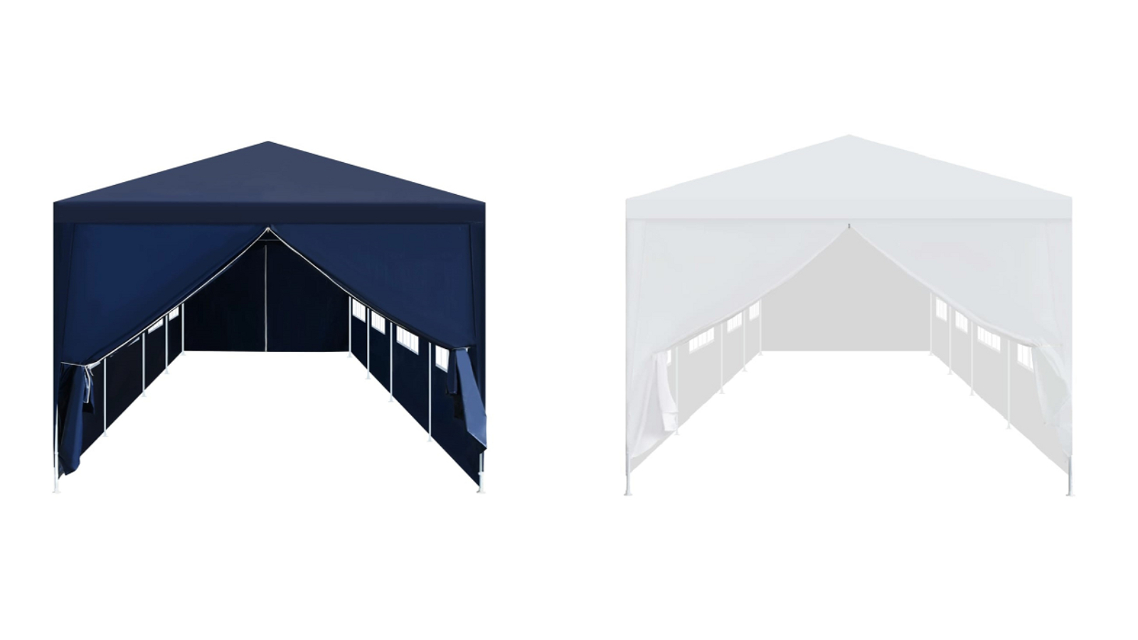 vidaXL 300 x 1200cm Garden Marquee