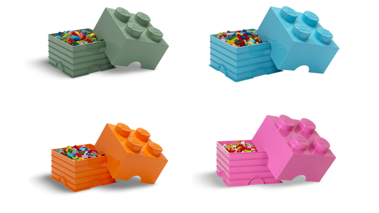 Lego Brick 4 Room Copenhagen Storage