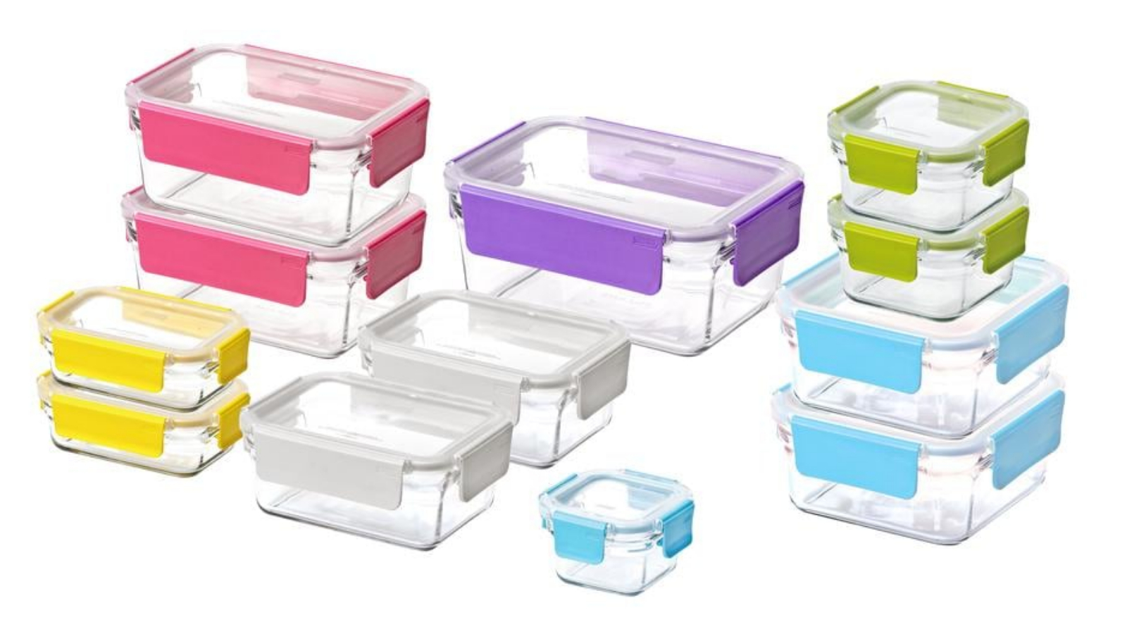Glasslock Premium Over Safe Container Set - 12 Piece