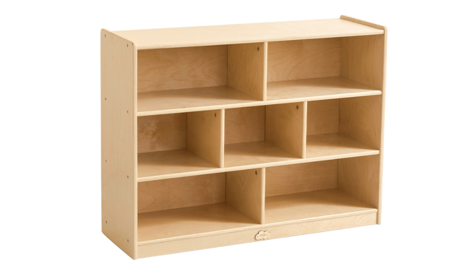 Jooyes 7-Cubby Storage Cabinet Kids Bookcase Organiser