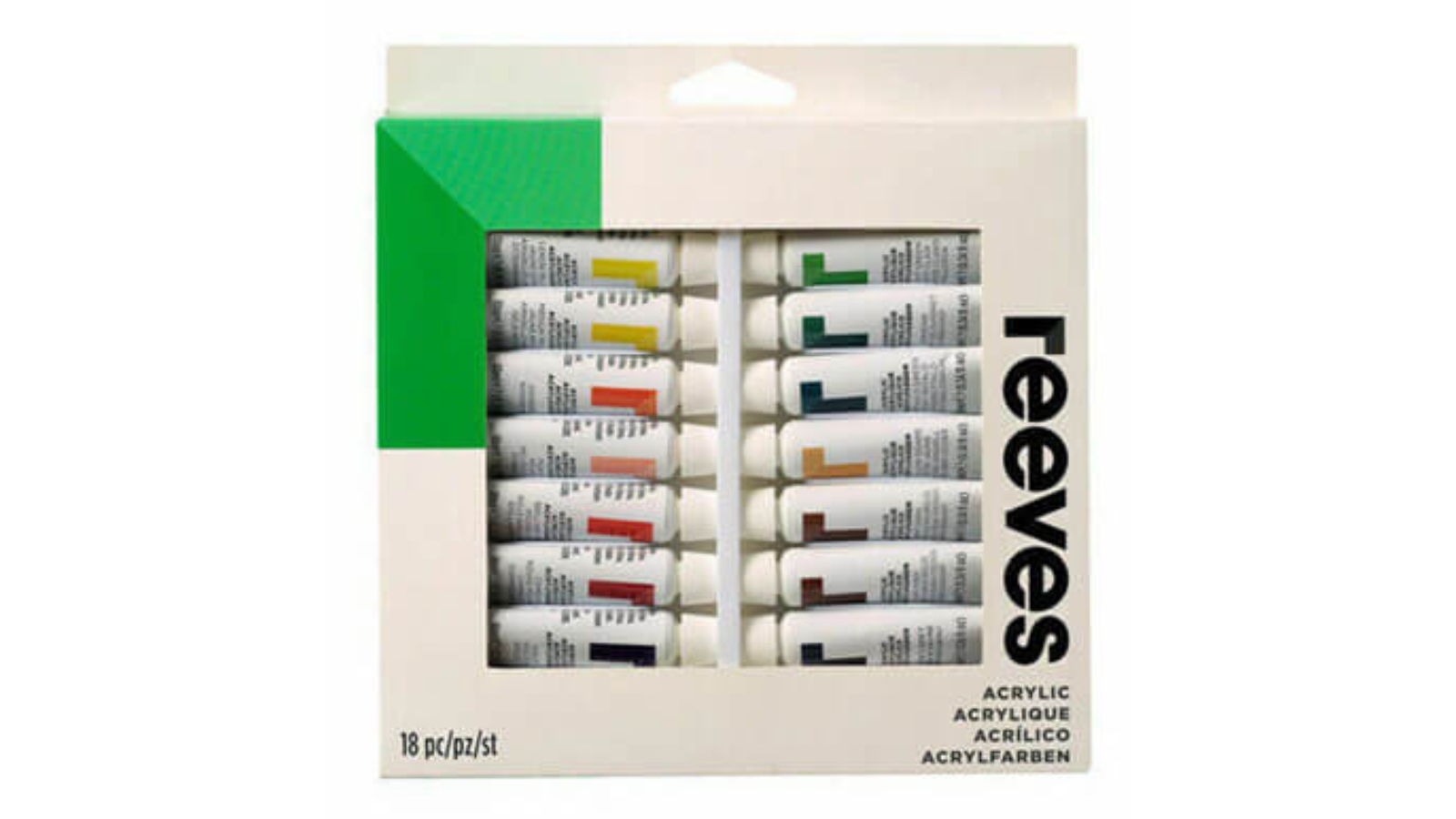 Reeves Pack of 12 12ml Paint Tube - Oil