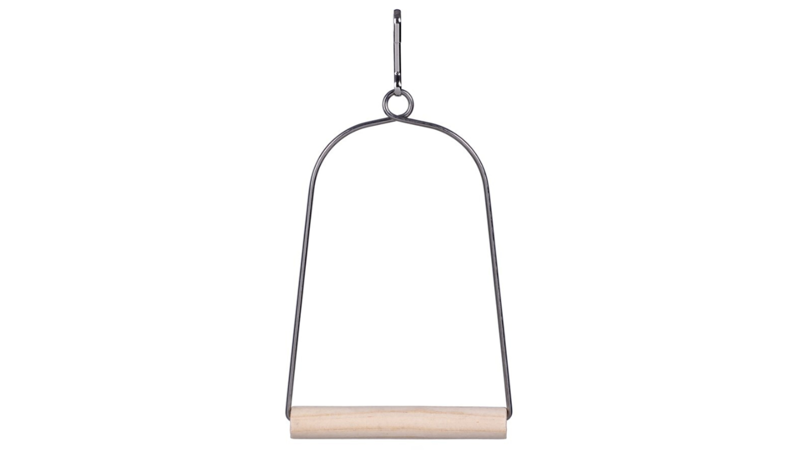 YES4PETS Set of 5 Bird Cage Small Swing Metal Arch Frame Wood Perch Canary Hanging Toy