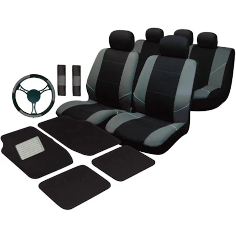 My Car Universal Ultimate Car Accessories Value Pack - Grey