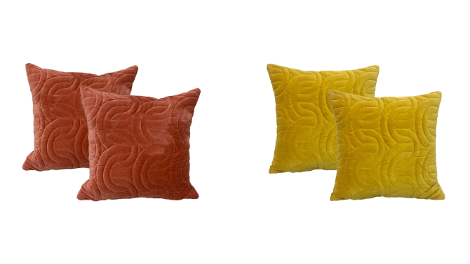 Cloud Linen Set of 2 Roma Velvet Emroidered Cushion