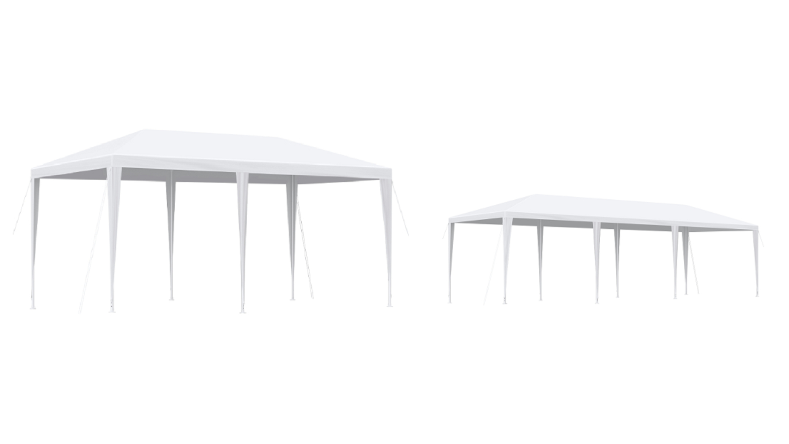 Alfordson White Portable Outdoor Canopy