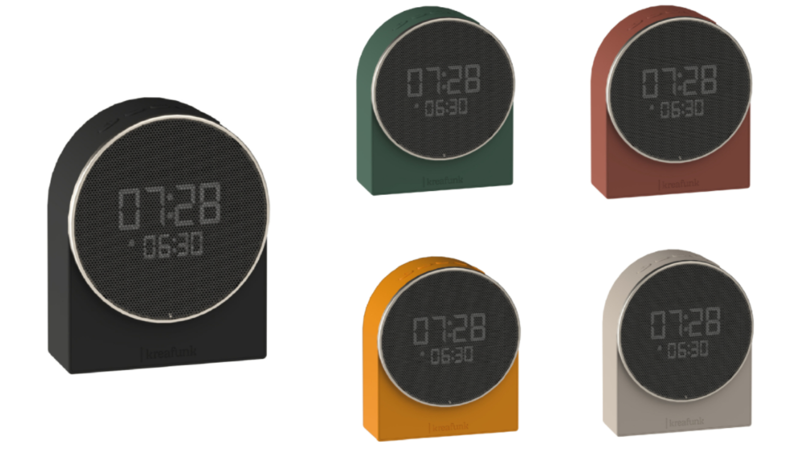 Kreafunk Ivy Alarm Clock with Bluetooth Speaker