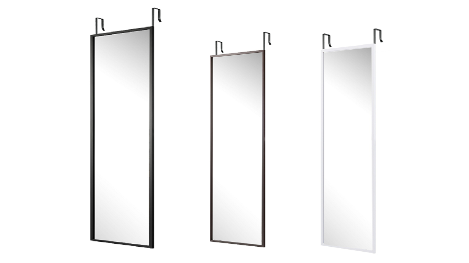 Costway Full-Length Wall/Door Mounted Hanging Bedroom Mirror