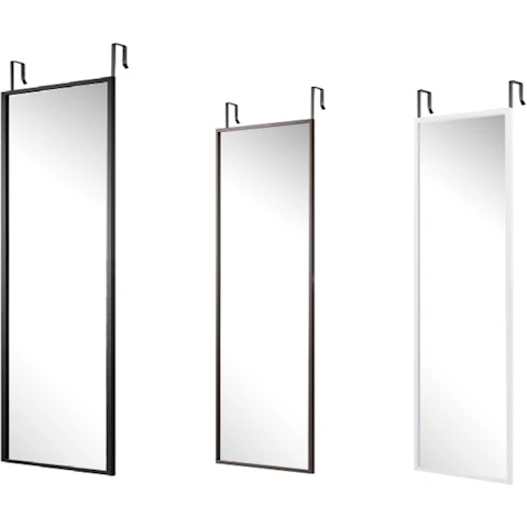 Costway Full-Length Wall/Door Mounted Hanging Bedroom Mirror