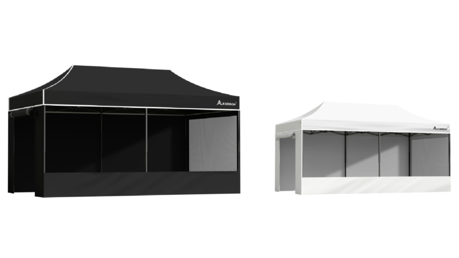 Alfordson 600D Oxford 6 x 3metre Folding Camping Tent