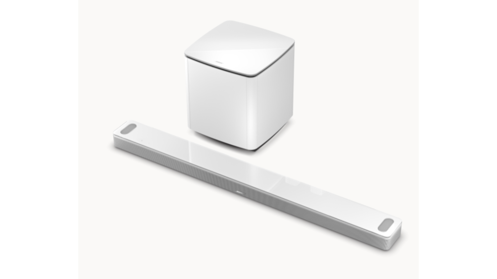 【ほぼ新品同様品】Bose Smart Ultra Soundbar　ホワイト Bose's new Dolby Atmos soundbar fixes bad dialogue with AI