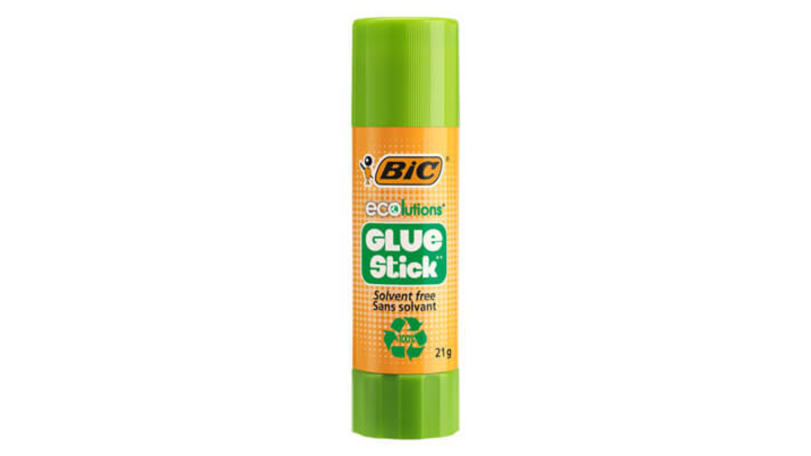 Bic Pack of 20 Clear EcoRecycled 21g Glue Stick Harvey Norman