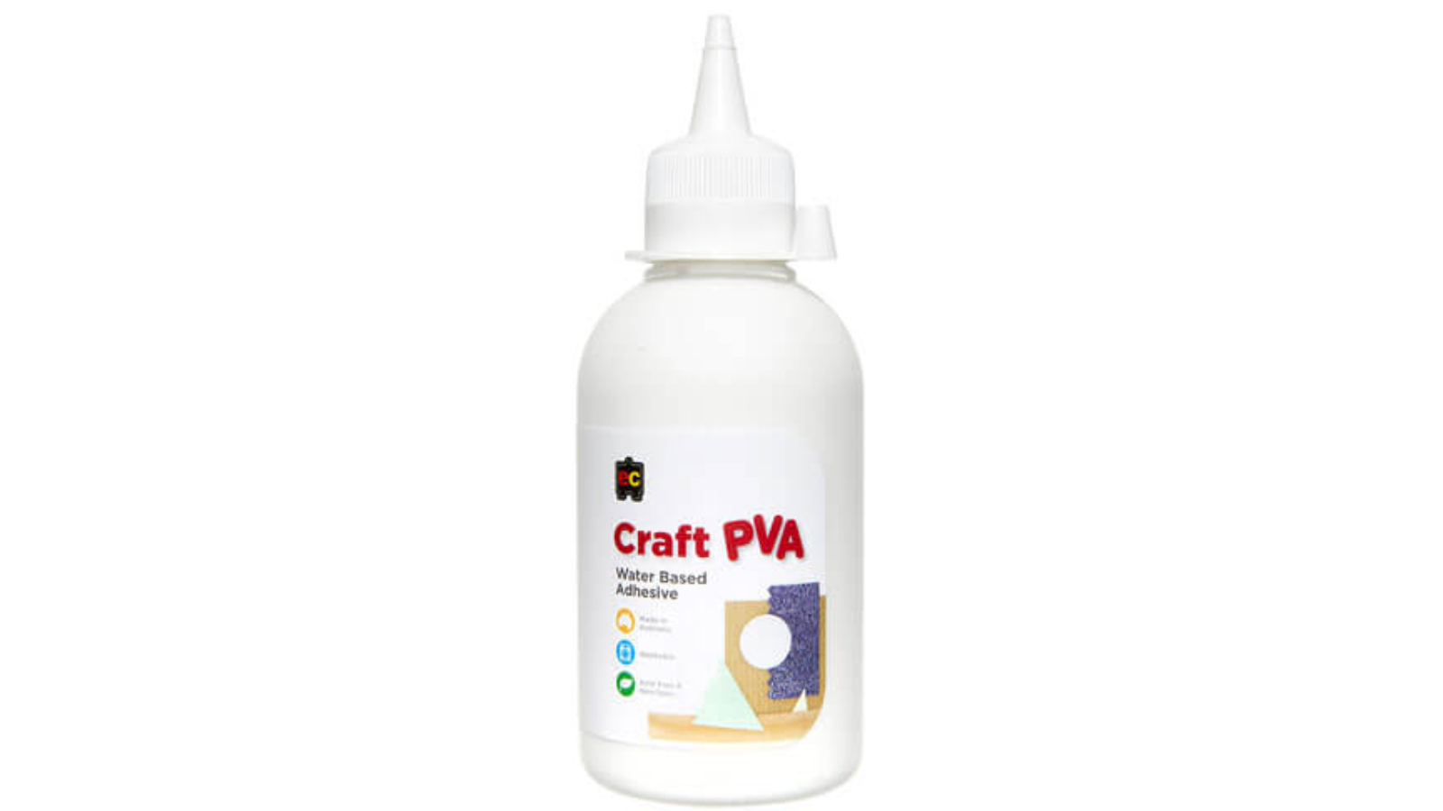 Educational Colours Craft PVA Water Based Adhesive Glue 250ml Harvey Norman