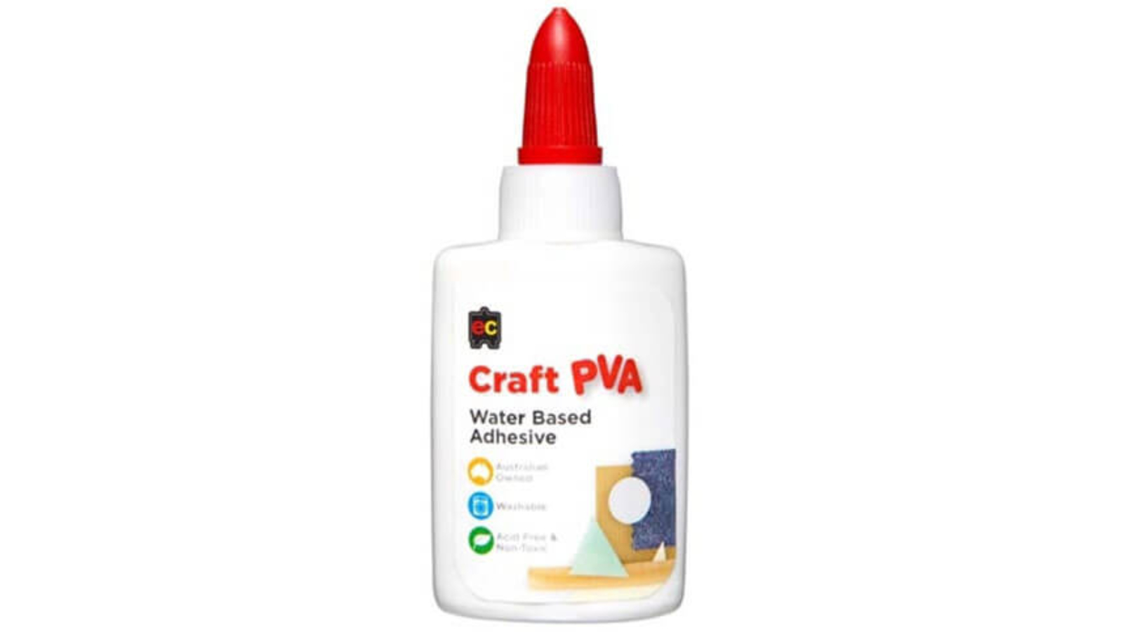 Educational Colours Craft PVA Water Based Adhesive Glue 50ml Harvey Norman