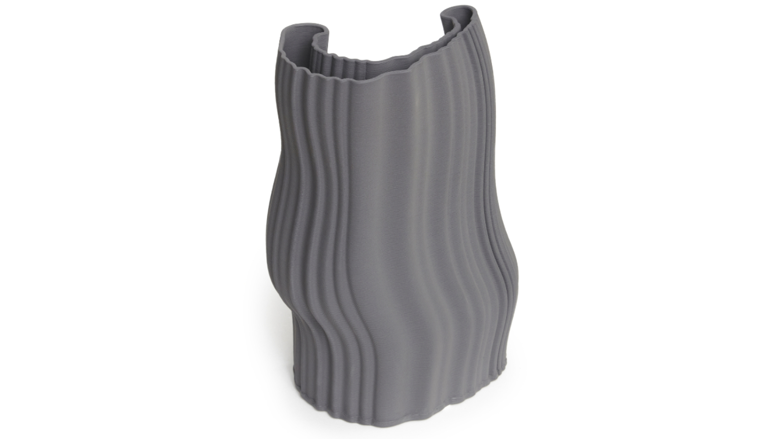 One Six Eight London (Osel) Charcoal Mia Vase - 30cm