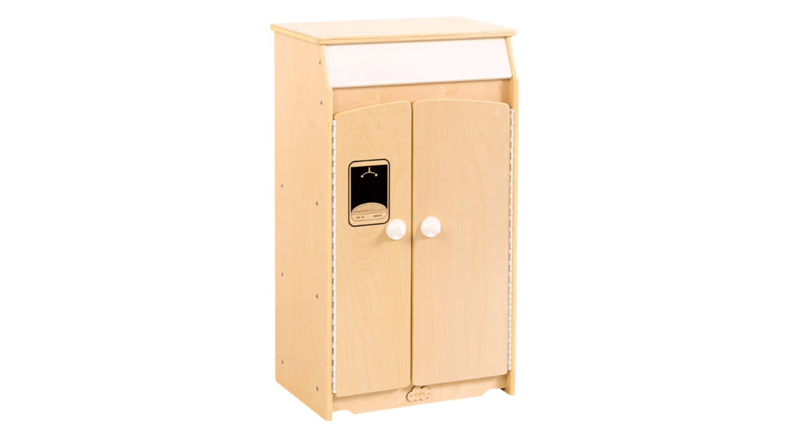 Jooyes Kids Wooden Play Kitchen Refrigerator