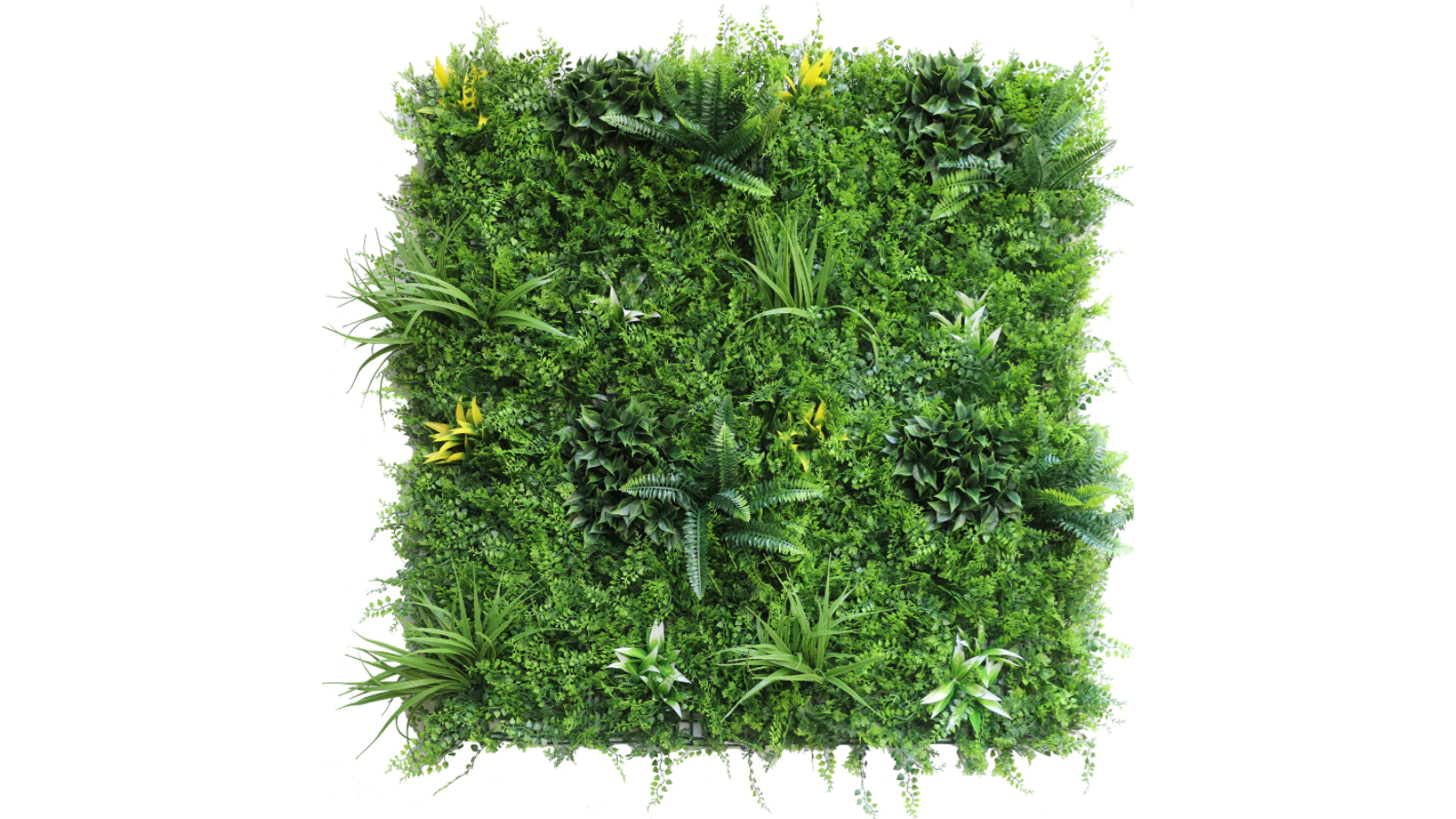 YES4HOMES Green Artificial Plant Wall Grass Panel Vertical Garden Tile Fence- 5 SQM