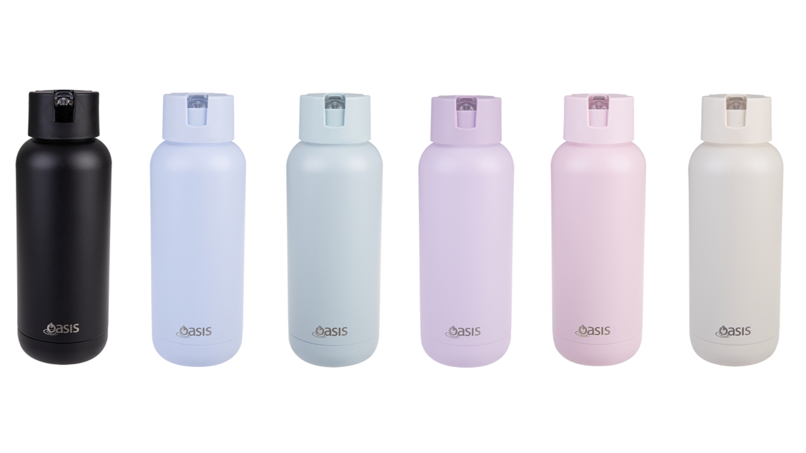 Oasis Stainless Steel Triple Wall 1 Litre Moda Drink Bottle