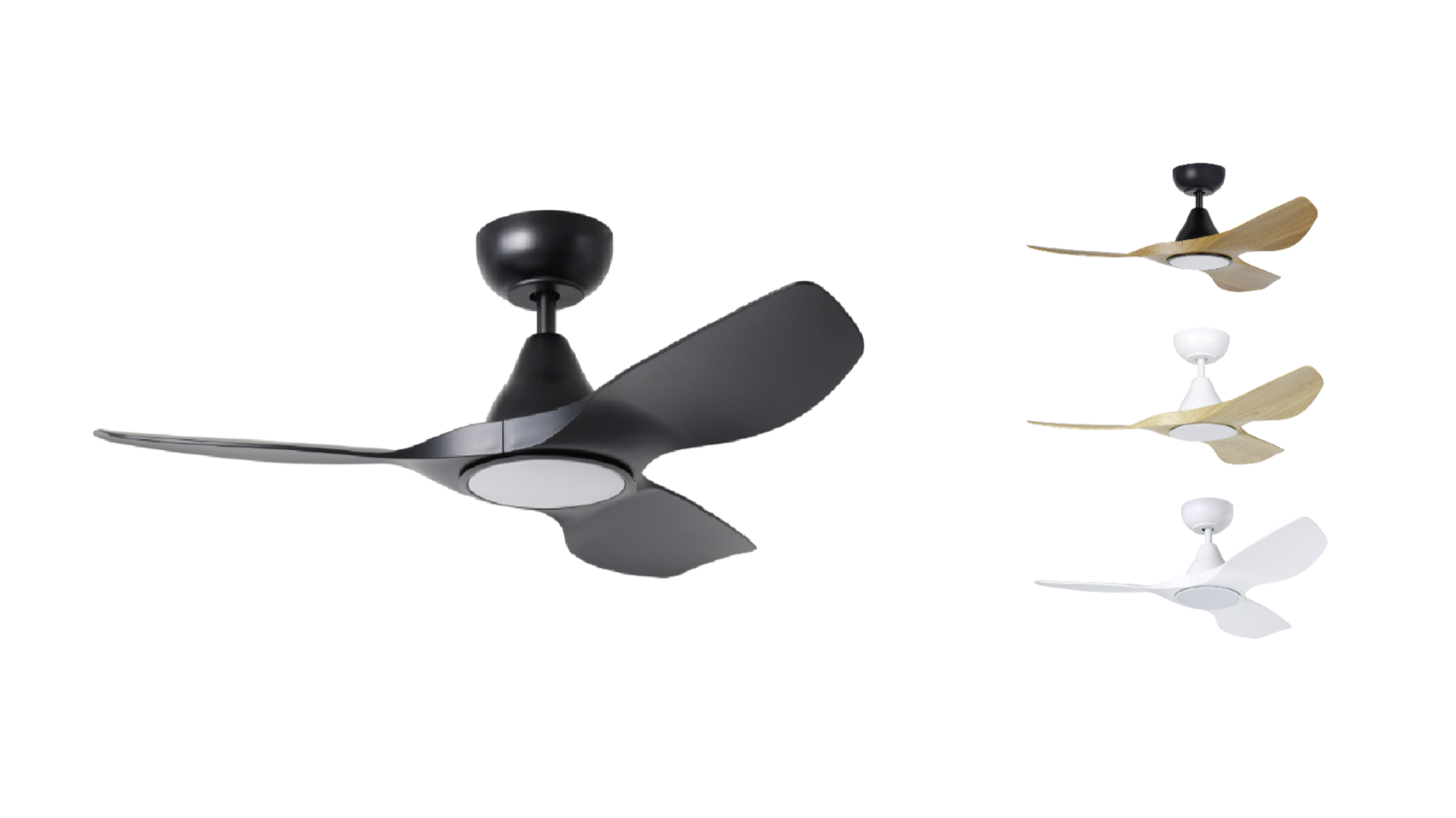 Eglo Surf 40inch Tri-Colour LED DC Fan