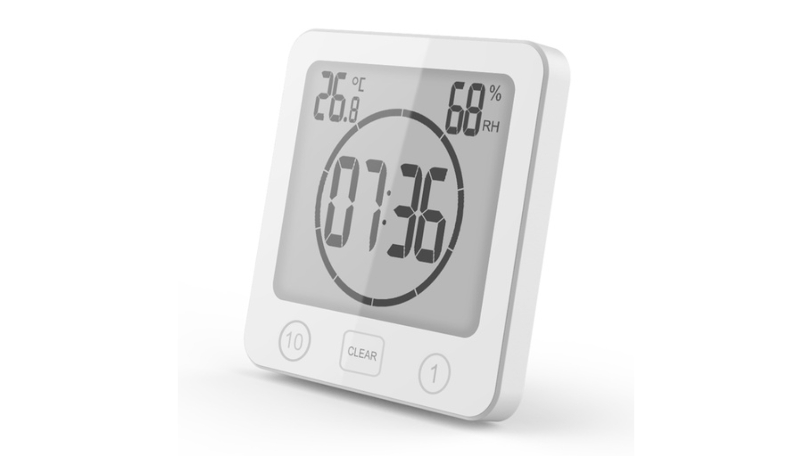 Gominimo Shower Clock Timer GOSC100EM White Harvey Norman