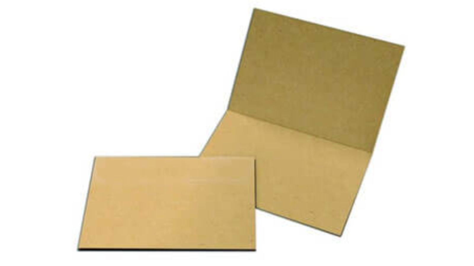 Quill Pack of 10 Card Maker - Kraft