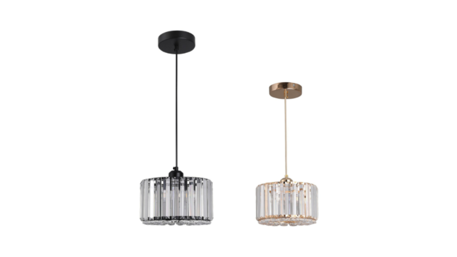 Eli & Co. Lighting 3CCT E27 Ceiling Fixture Aria Crystal Pendant Light