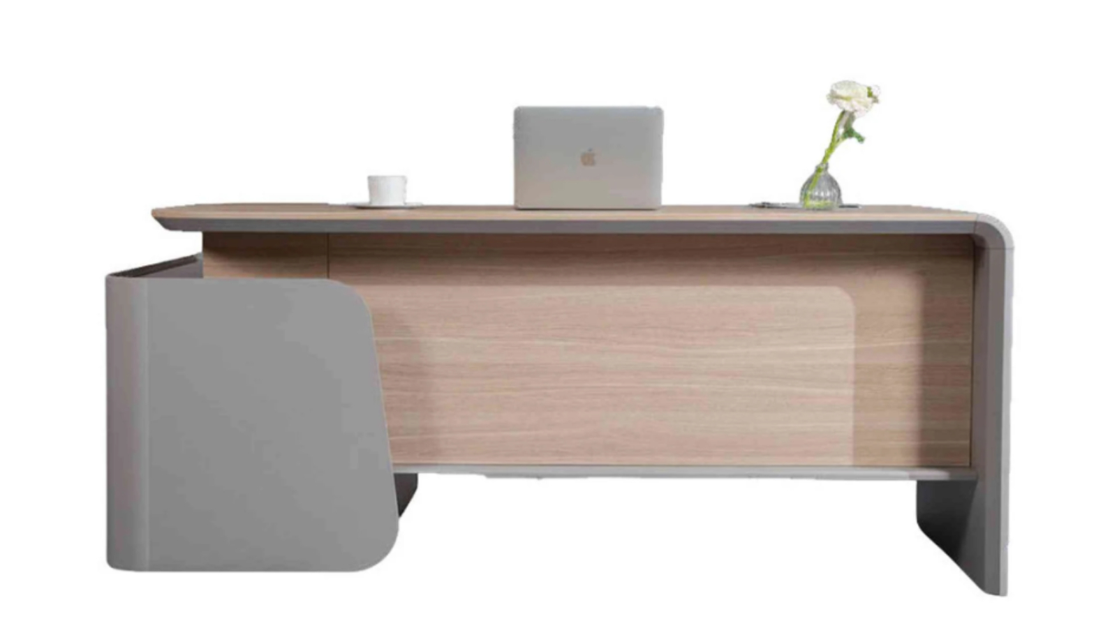 Innovatec Wesley 180cm Left Return Executive Desk - Oak
