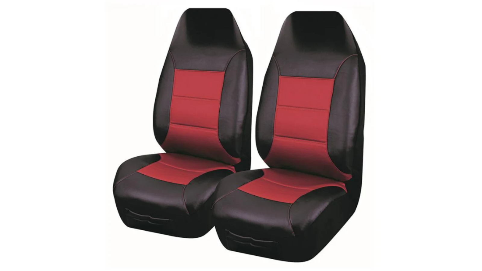 My Car Universal El Toro Series Ii Size 60/25 Front Seat Cover - Black/Red