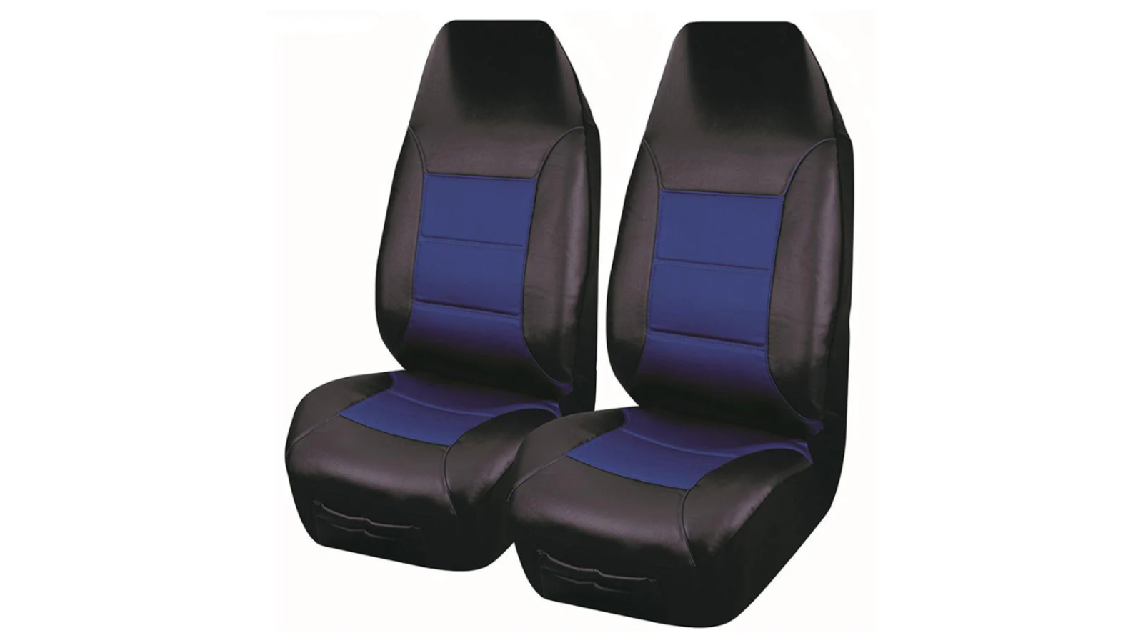 My Car Universal El Toro Series Ii Size 60/25 Front Seat Cover - Black/Blue
