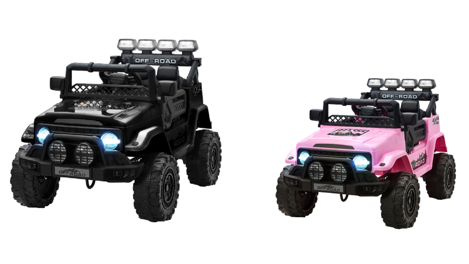 Mazam Kids Electric Bluetooth Light Music Remote Control Ride-On Jeep