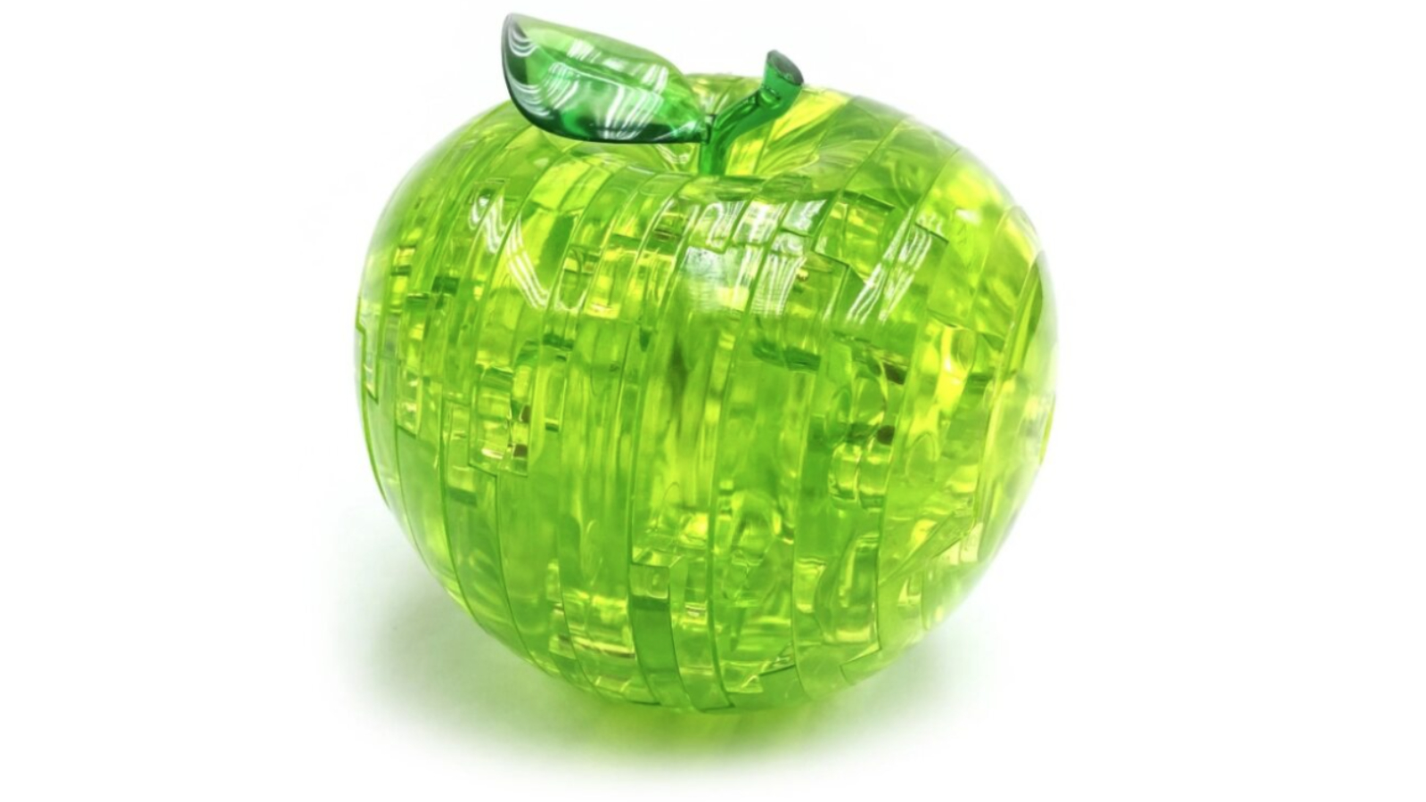 Jeruel Crystal Green Apple 3D Puzzle Harvey Norman
