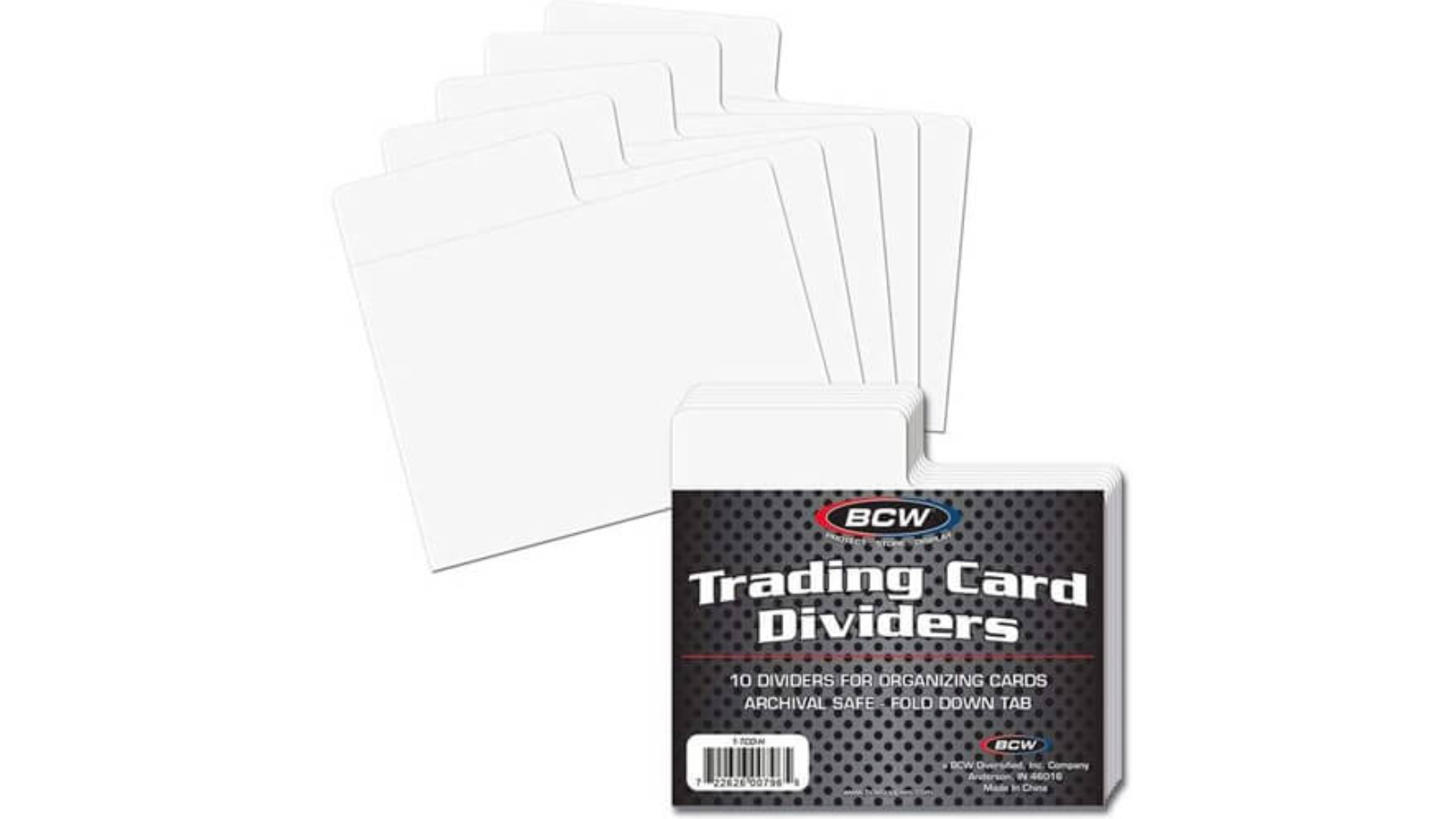 BCW Trading Card Divider 10 per Pack Horizontal Harvey Norman