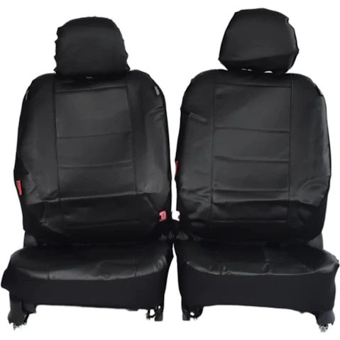 My Car Faux Leather Seat Cover for Nissan Patrol Gu Y61 2004-2013 - Black