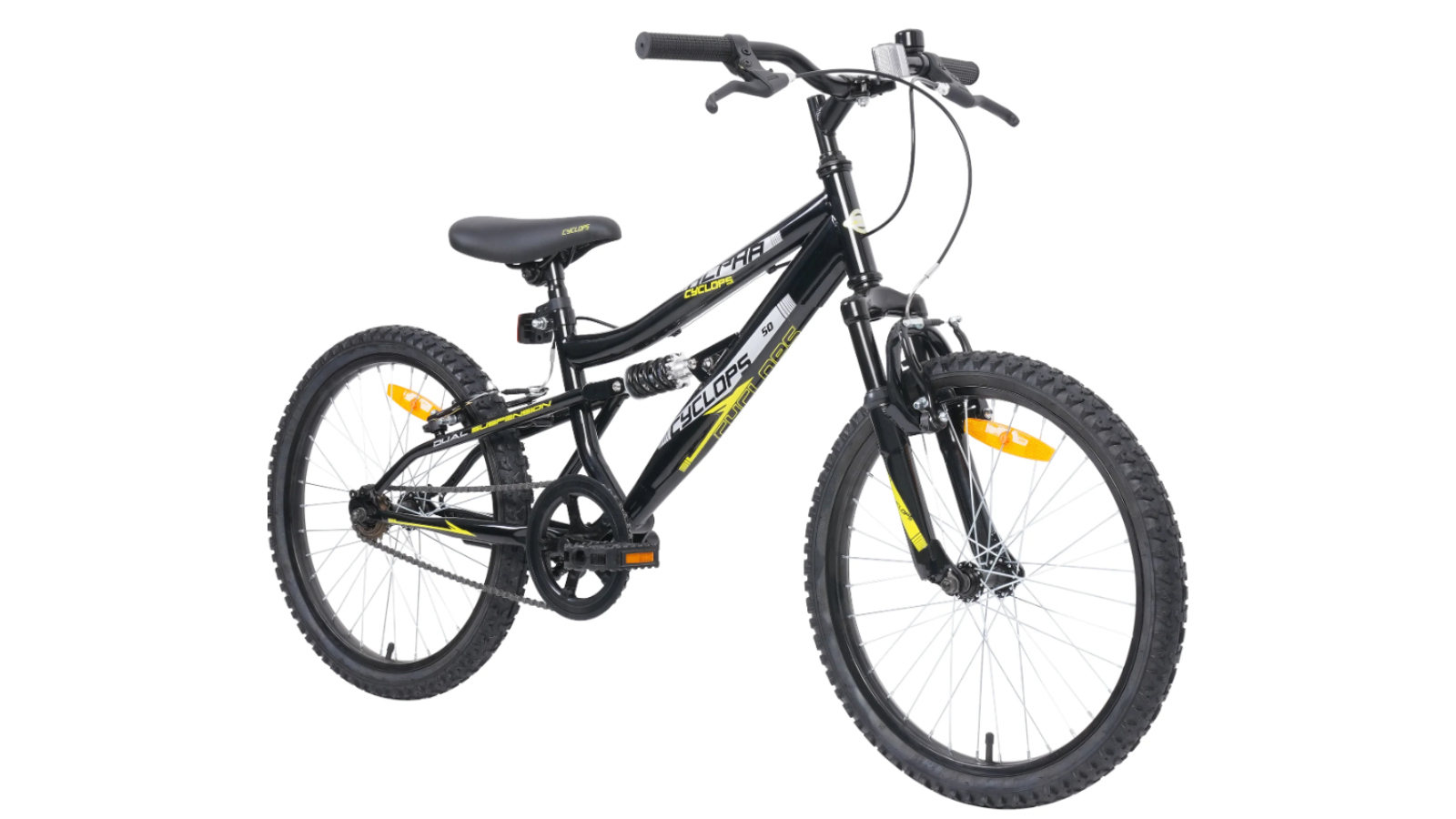 Cyclops Alpha Kids Dual Suspension Mountain Bike