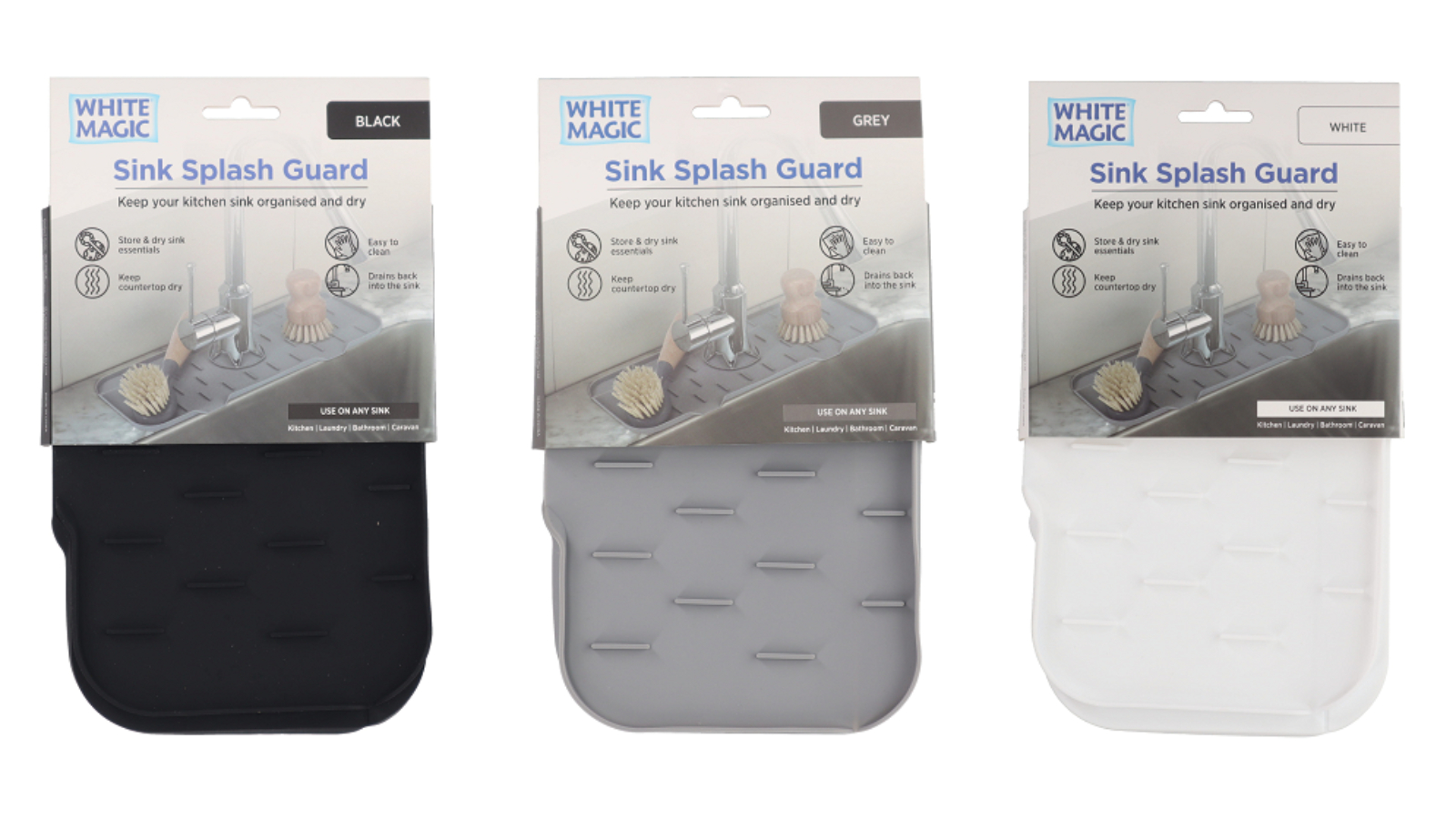 White Magic Sink Splash Guard