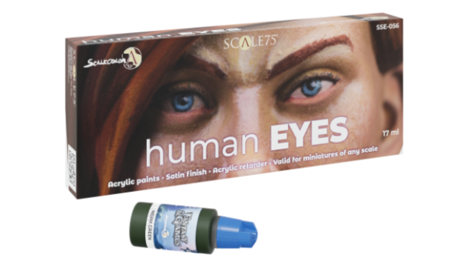 Scale 75 Scalecolor Paint Set - Human Eyes