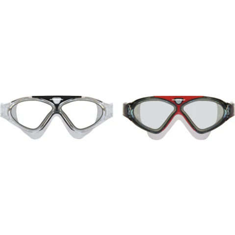 Mirage Lethal Adult Oversize Swimming Goggles with Silicone Earplug
