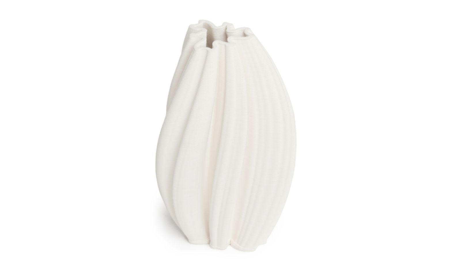 One Six Eight London (Osel) Mila 17cm Vase - White