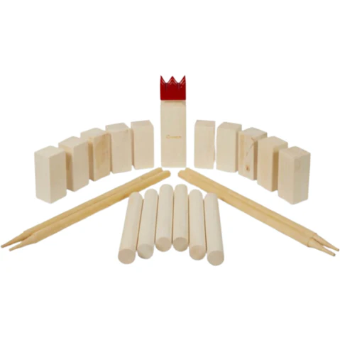 Uber Hardwood Kubb Game