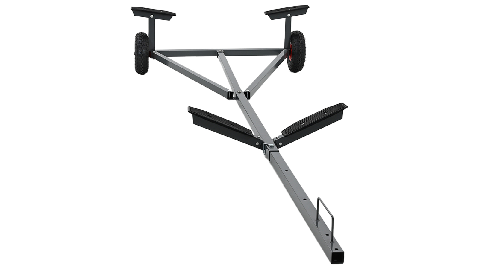 vidaXL Adjustable Length 160kg Steel Boat Trailer - 212-302cm