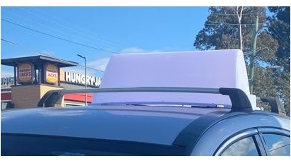 Gilani Engineering Driving School Roof Sign for Cars