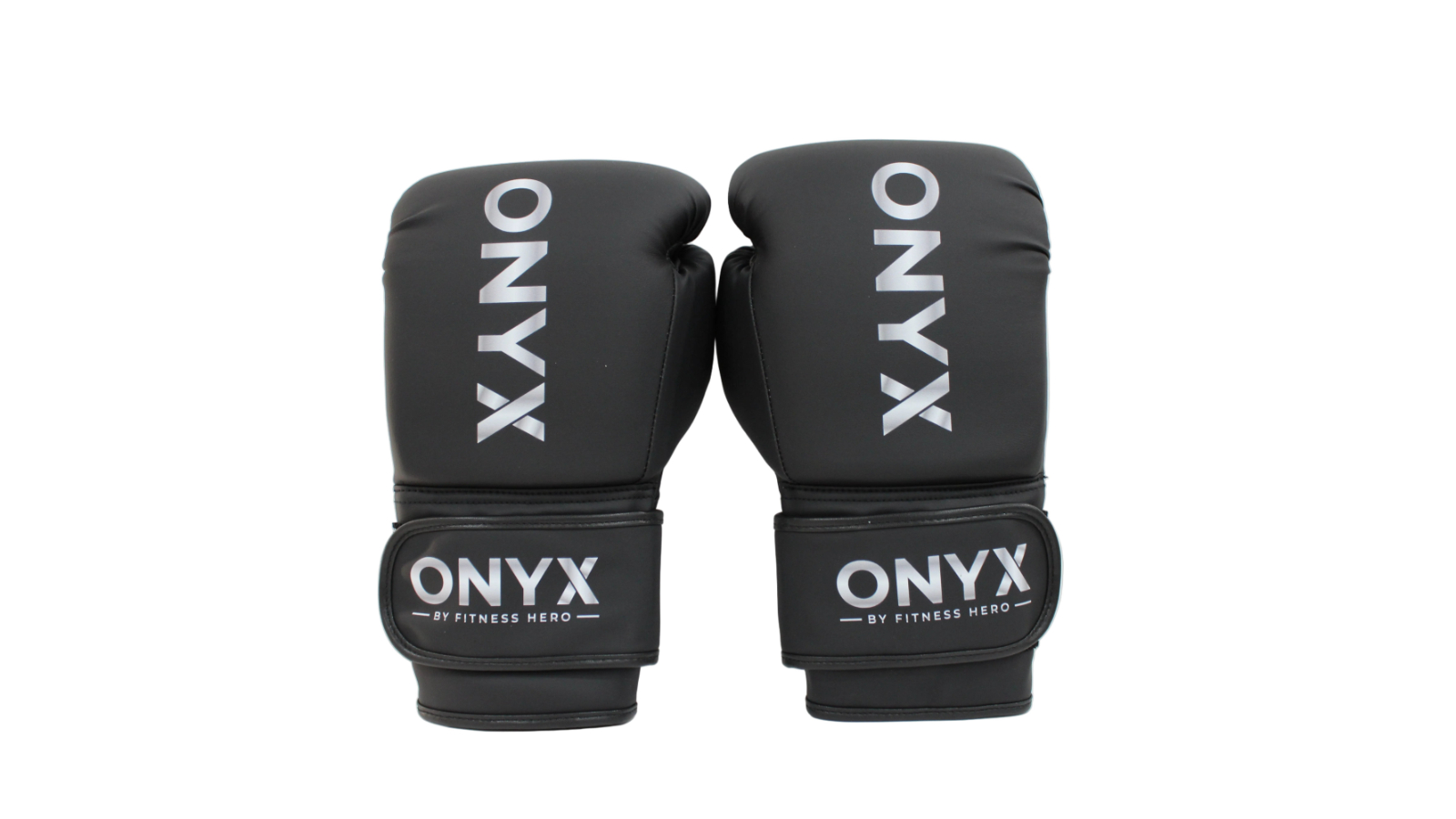 Fitness Hero Black Onyx Viper Series T-Flex Boxing Gloves - 12oz