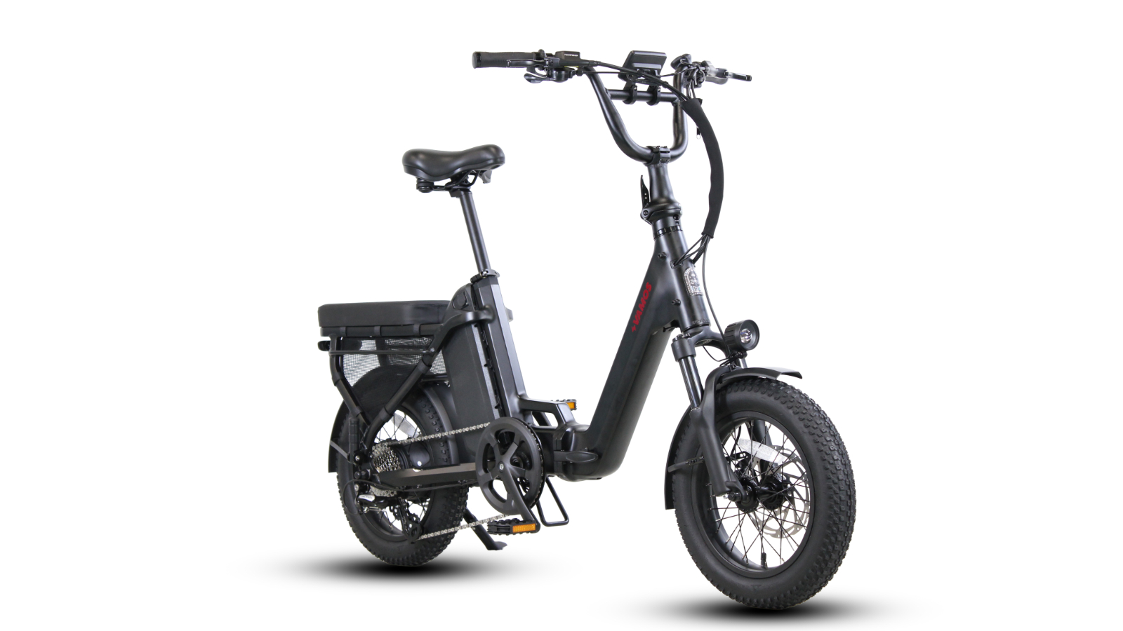 Vamos Bikes Doblez Foldable E-Bike - Black