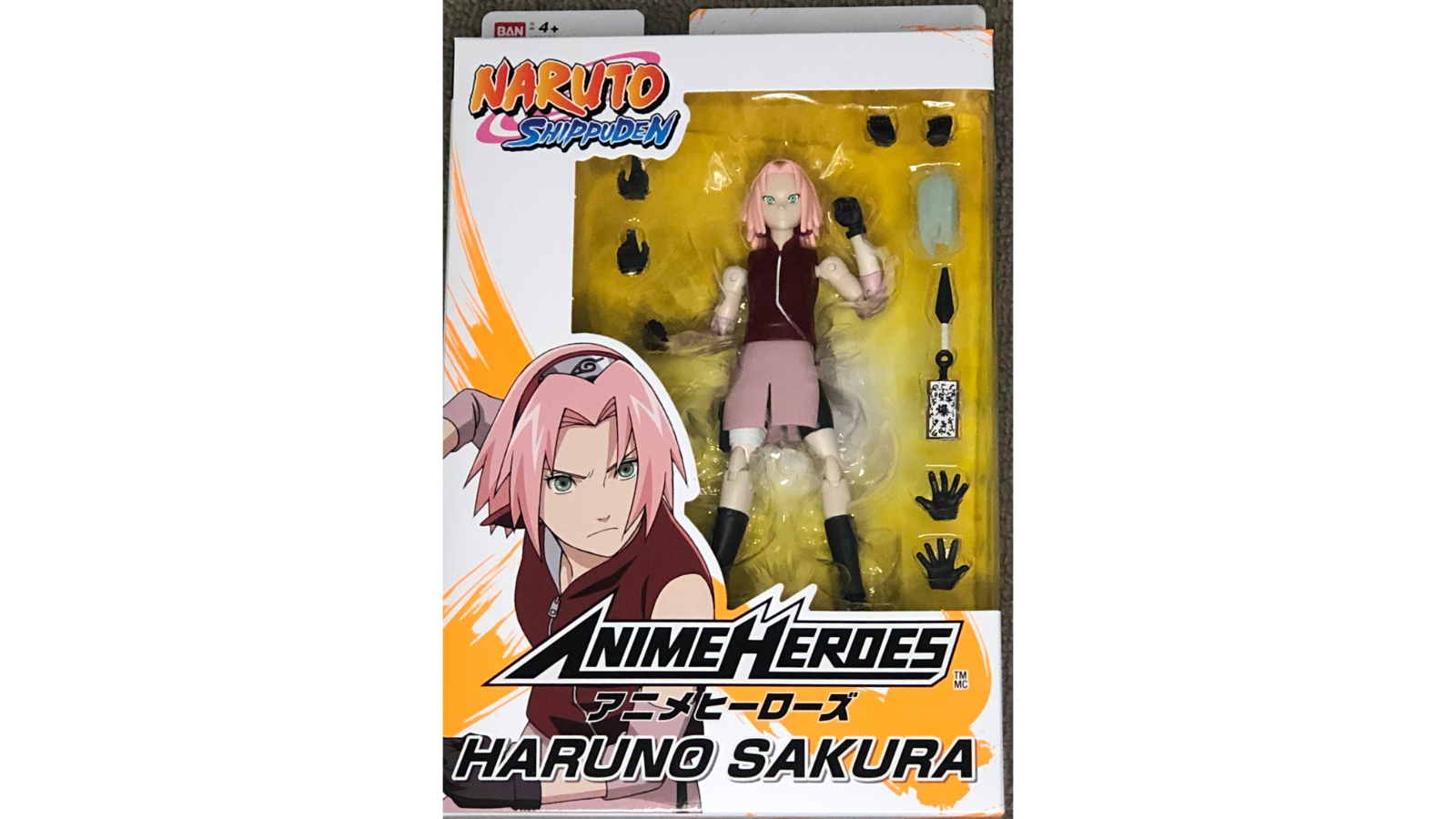 Bandai Naruto Shippuden Anime Hero Action Figure Sakura Haruno