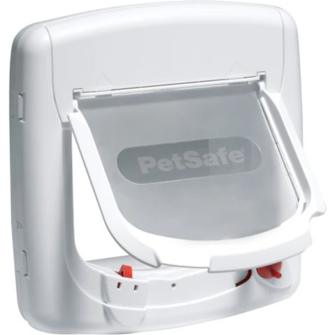Petsafe Staywell Deluxe Magnetic Cat Flap - White