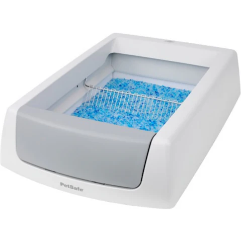 Petsafe Scoop-Free Crystal Classic Self-Cleaning Litter Box