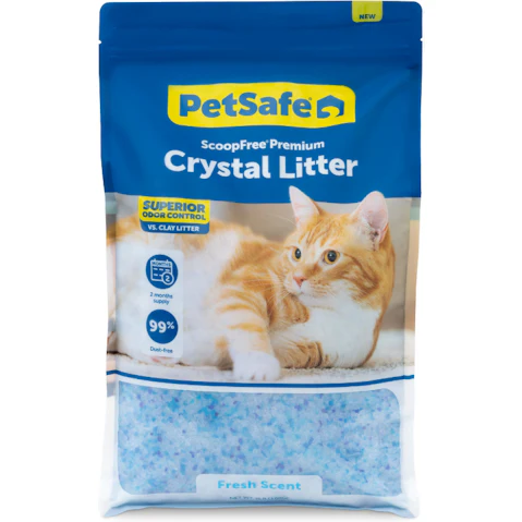 Petsafe 3.6kg Scoop-Free Premium Fresh Crystal Litter Bag
