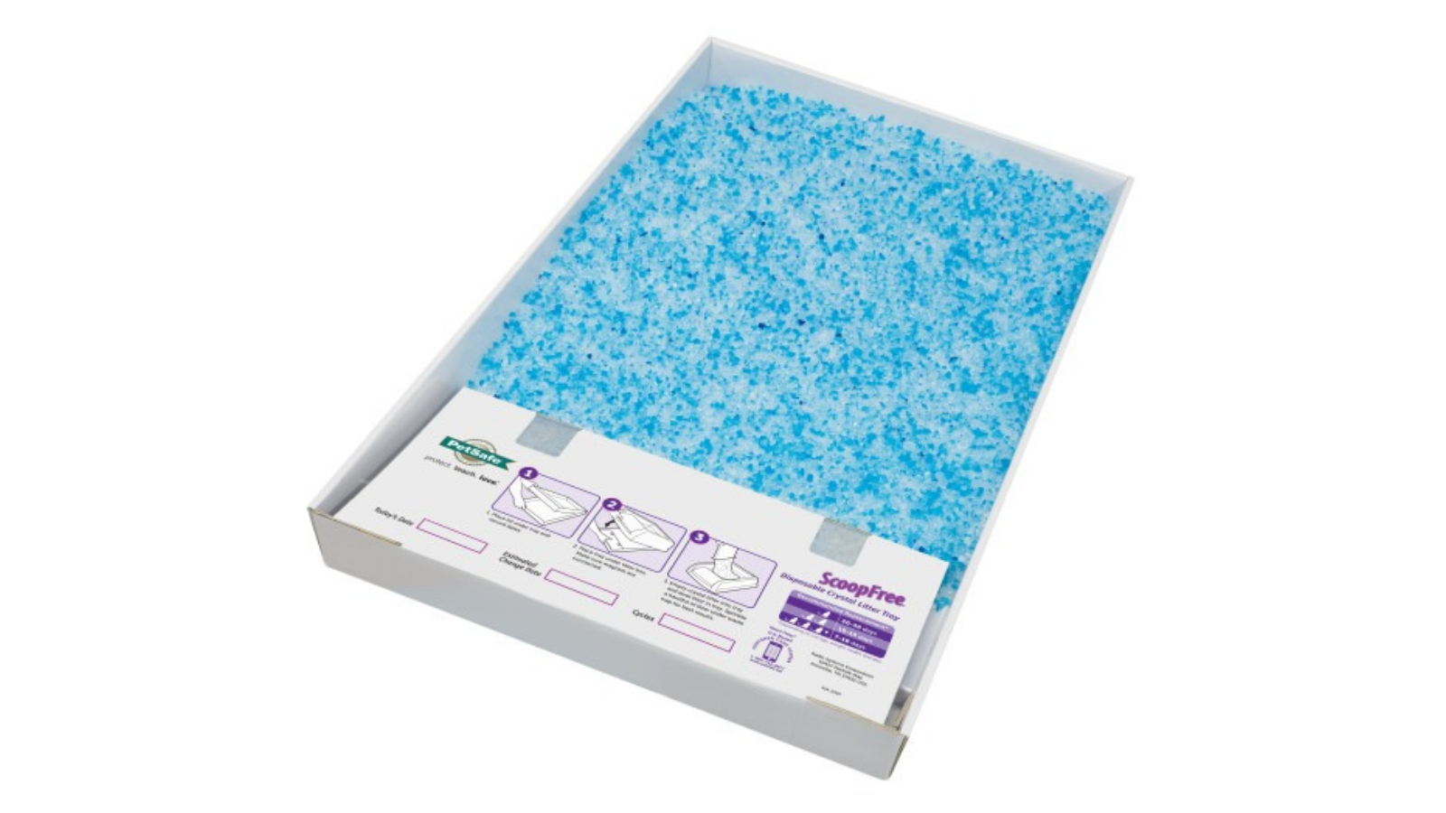 Petsafe Fresh Scent Scoop-Free Crystal Disposable Litter Tray