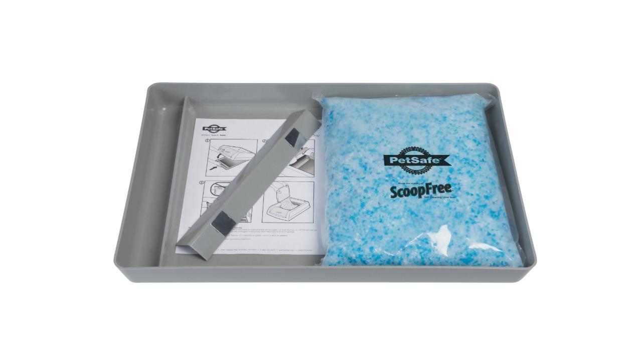 Petsafe Scoop-Free Reusable Tray with Crystal Litter
