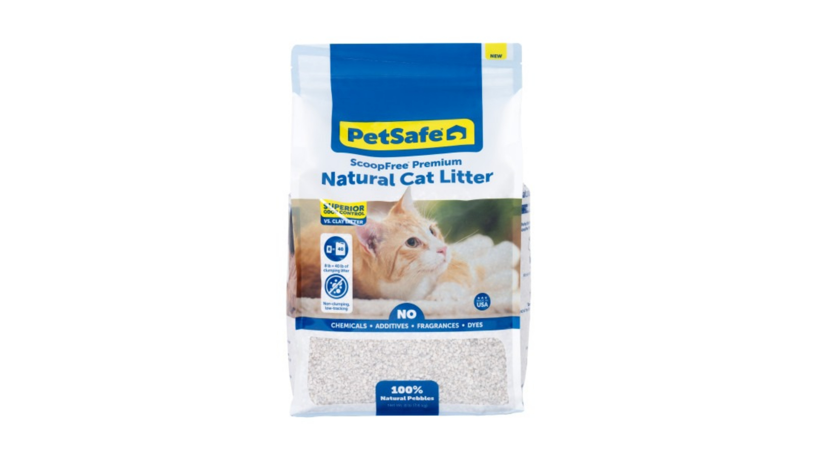Petsafe 3.6kg Scoop-Free Premium Natural Cat Litter Bag